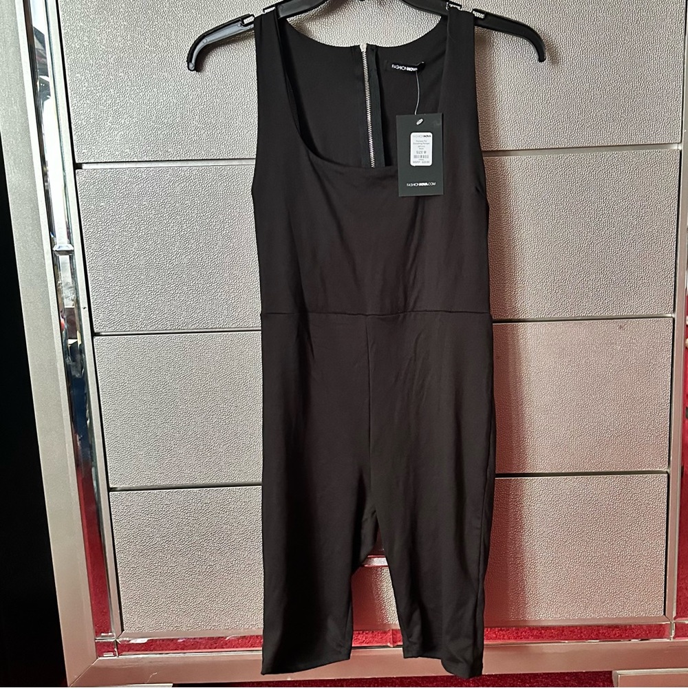 Fashion Nova Black Remedy Romper